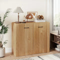 38’’ Buffet Modern Sideboard Cabinet with Storage-Natural - Natural - Cabinets & Chests