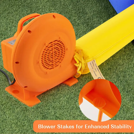 380W Air Blower for Inflatables with 25 feet Wire and GFCI Plug-380W - Orange - Air Blowers