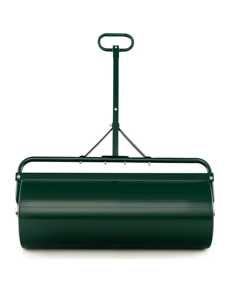 39 Inch Wide Push/Tow Lawn Roller-Green - Green - Lawn Care Tools