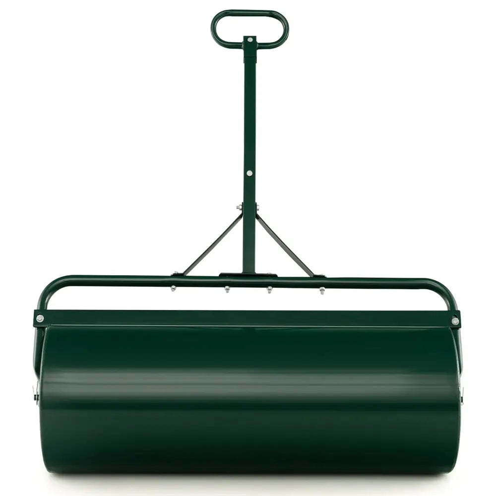 39 Inch Wide Push/Tow Lawn Roller-Green - Green - Lawn Care Tools