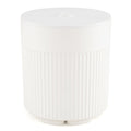 3-in-1 All-Weather Outdoor HDPE Umbrella Base with Water Bag and  2 Umbrella Hole for Patio-White