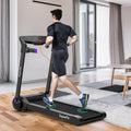 3HP Folding Electric Treadmill Running Machine-Purple - Purple - Treadmills