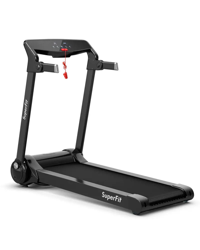 3HP Folding Electric Treadmill Running Machine-Silver - Silver - Treadmills