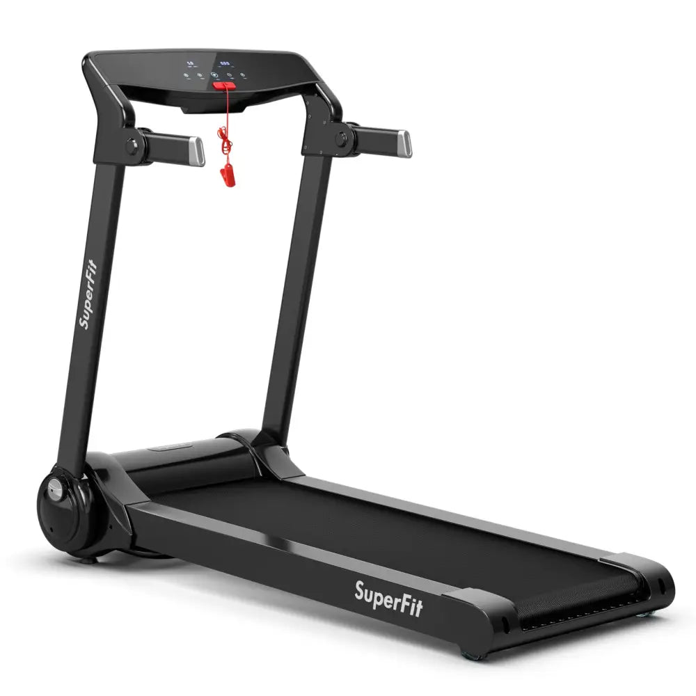 3HP Folding Electric Treadmill Running Machine-Silver - Silver - Treadmills