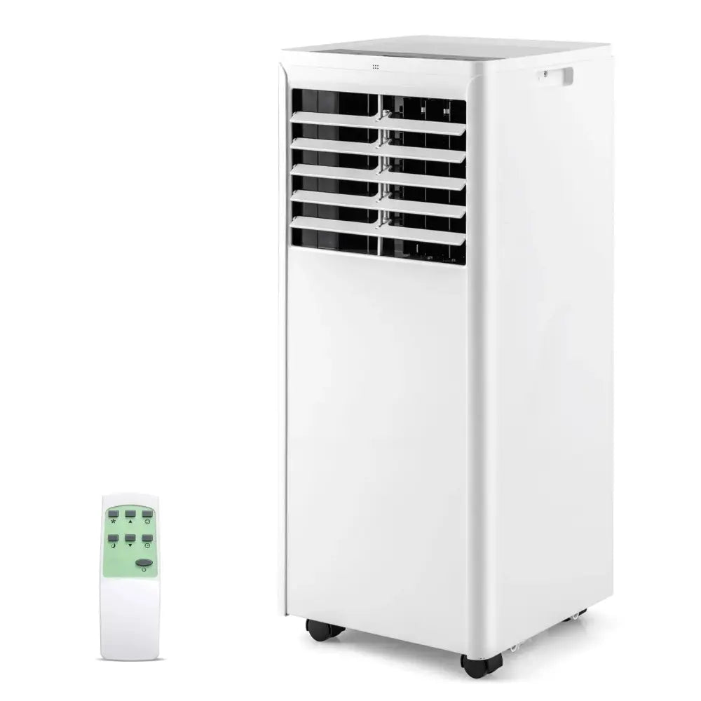 4-in-1 8000 BTU Portable Air Conditioner with Fan and Dehumidifier Costway