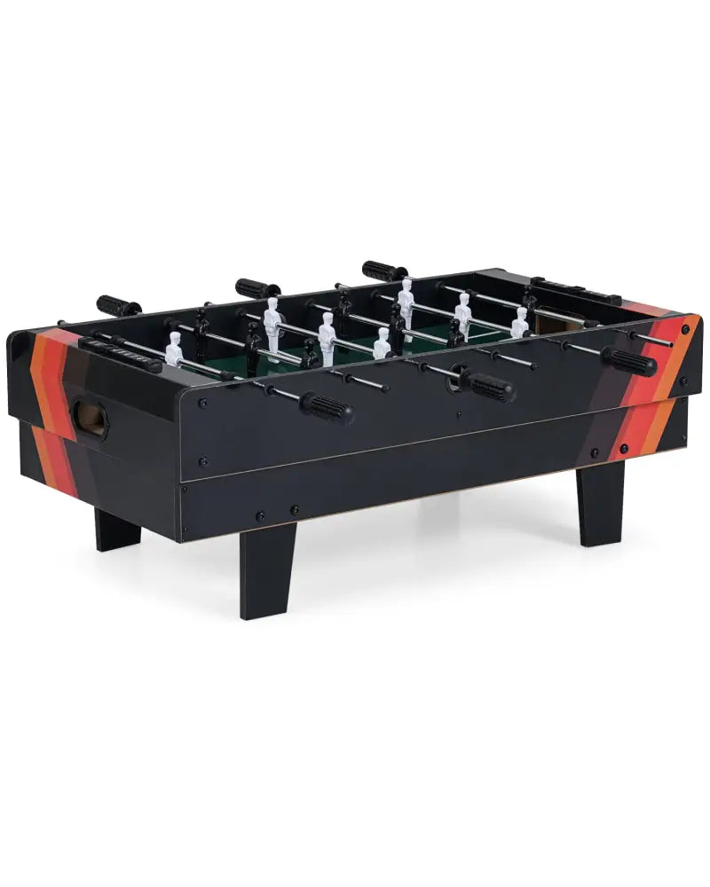 4 in 1 Combo Game Table Set with Billiards-Black - Black - Game Room