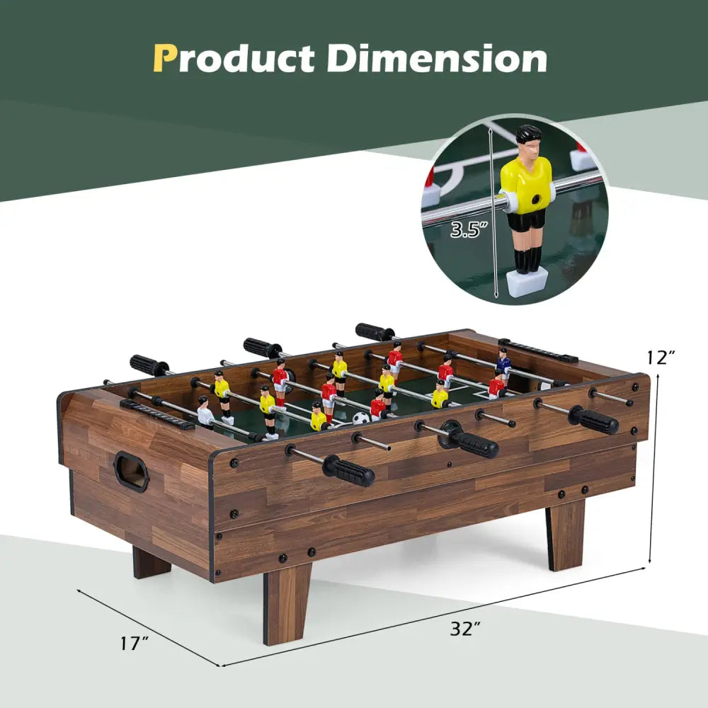 4 in 1 Combo Game Table Set with Billiards-Natural - Natural - Game Room