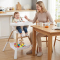 4 in 1 High Chair for Babies Convertible Toddler Highchair-Multicolor - Multicolor - High Chairs