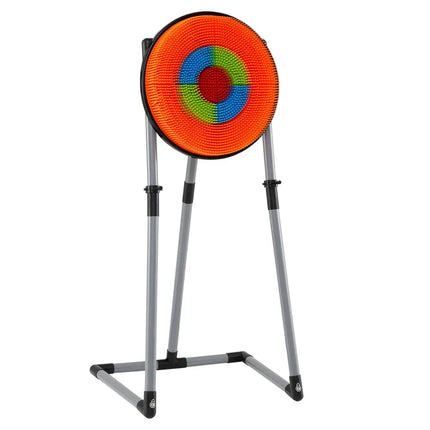4 in 1 Throwing Target Set Kids Throwing Game with Bristle Target and 3 Throwing axes - Lawn Games