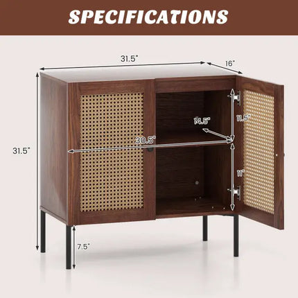 4-Piece Home Furniture Set with 2 Swivel Bar Stools  Kitchen Sideboard  Sectional Sofa & Glass Coffee Table Costway