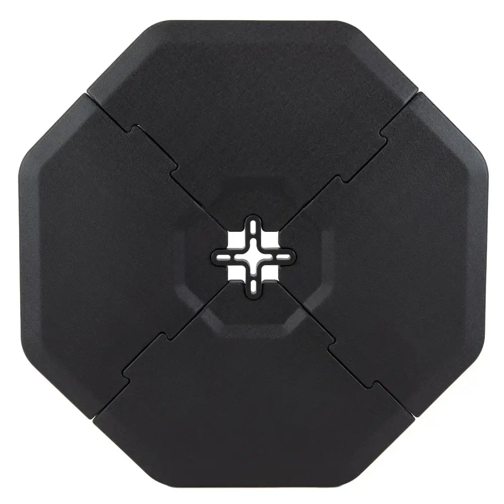 4 Pieces Patio Cantilever Offset Umbrella Weights Base Plate Set - Black - Outdoor Umbrella Bases