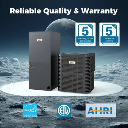 4 to 5 Ton 17-17.5 SEER2 Ultra-Low Temperature€‹ Heat Pump System (Operates down to -20„ƒ) Costway