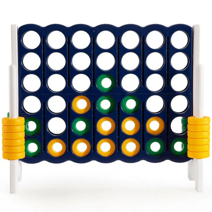 4-to-Score 4 in A Row Giant Game Set for Kids Adults Family Fun - Dark Blue - Lawn Games