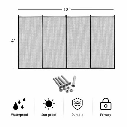 4 x 12 Feet In-ground Swimming Pool Safety Fence - Swimming Pools