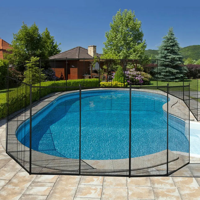 4 x 12 Feet In-ground Swimming Pool Safety Fence - Swimming Pools