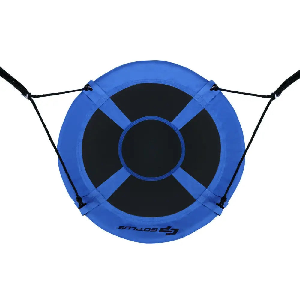 40 Inch Flying Saucer Tree Swing Indoor Outdoor Play Set-Blue - Blue - Swing & Playsets