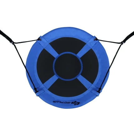 40 Inch Flying Saucer Tree Swing Indoor Outdoor Play Set-Blue - Blue - Swing & Playsets