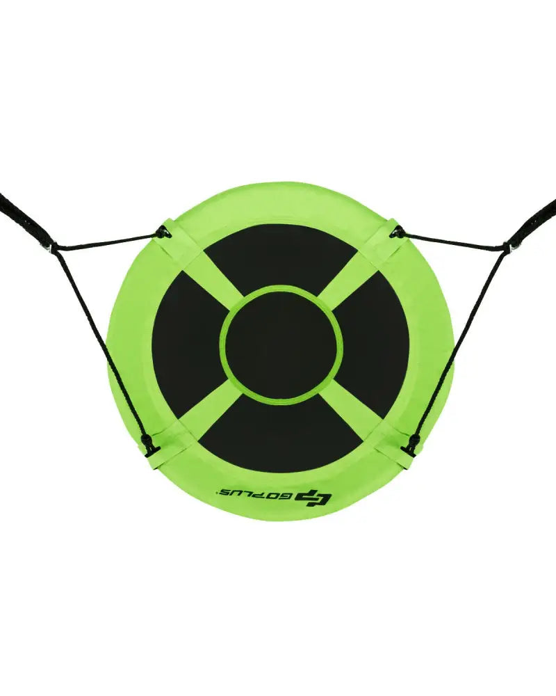 40 Inch Flying Saucer Tree Swing Indoor Outdoor Play Set-Green - Green - Swing & Playsets