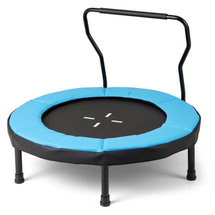 40 Inch Trampoline for Kids Indoor Outdoor Fitness Trampoline-Blue - Blue - Trampolines