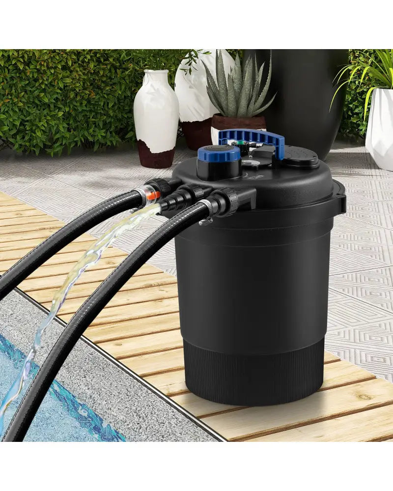 4000 Gallons Pond Pressure Bio Filter with 13W UV Light - Watering & Irrigation