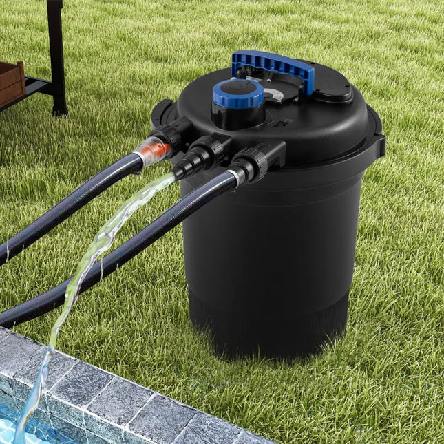 4000 Gallons Pond Pressure Bio Filter with 13W UV Light - Watering & Irrigation