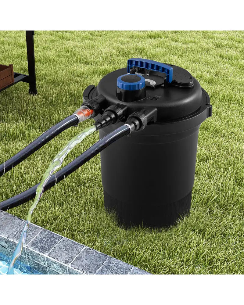 4000 Gallons Pond Pressure Bio Filter with 13W UV Light - Watering & Irrigation