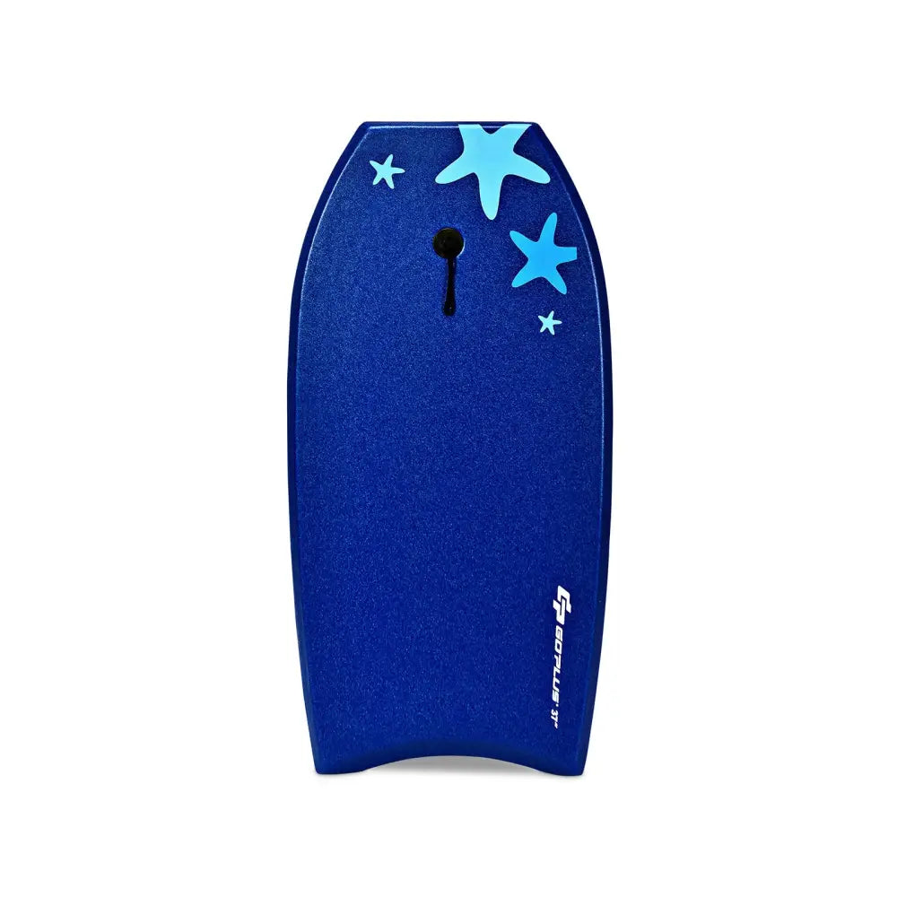 41 Inch Lightweight Super Portable Surfing Bodyboard-M - Blue - Surfing