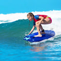 41 Inch Lightweight Super Portable Surfing Bodyboard-S - Blue - Surfing