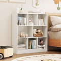 41 Inches 8-Cube Freestanding Bookcase for Kids-White - White - Kids Storage