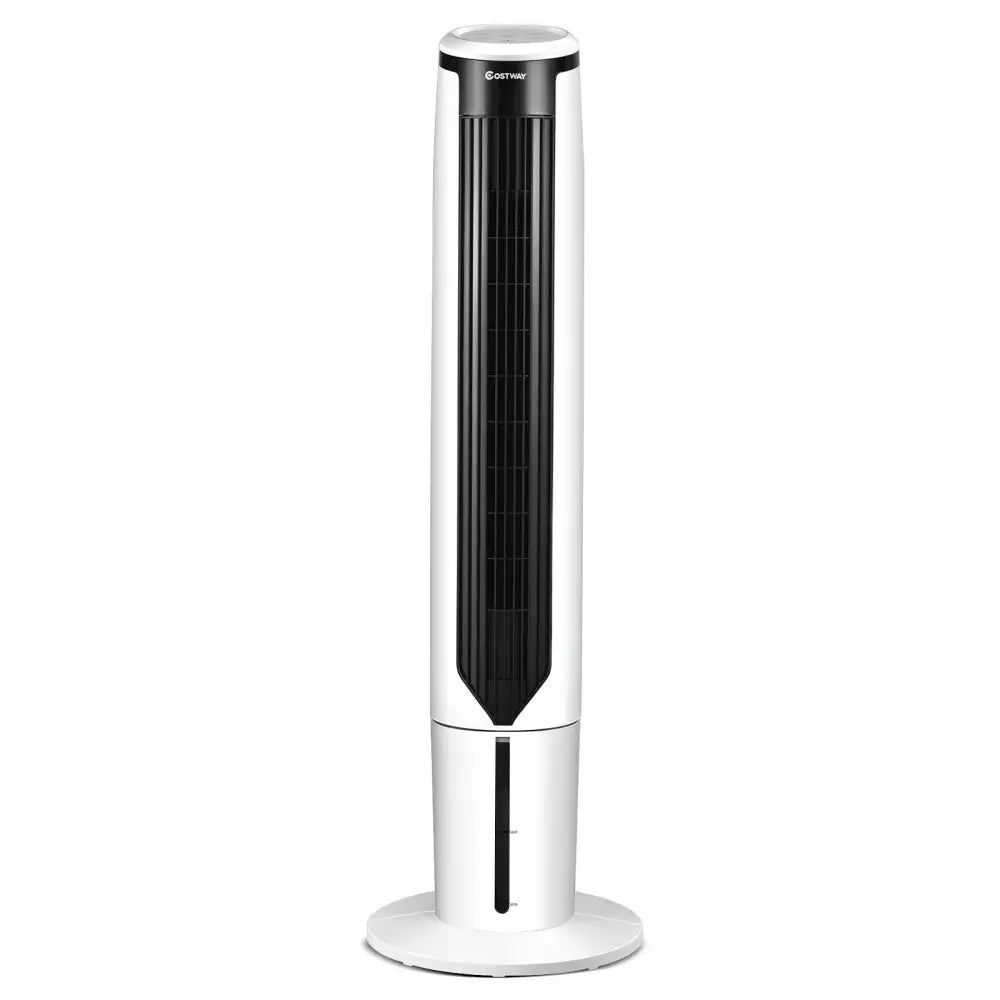 41 Inches Evaporative Air Cooler with 3 Modes and 3 Speeds - White - Air Coolers