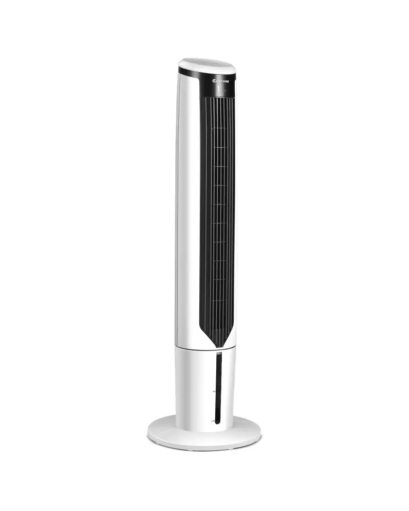 41 Inches Evaporative Air Cooler with 3 Modes and 3 Speeds - White - Air Coolers
