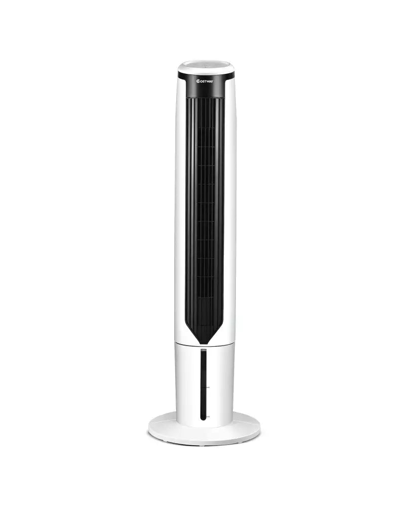41 Inches Evaporative Air Cooler with 3 Modes and 3 Speeds - White - Air Coolers