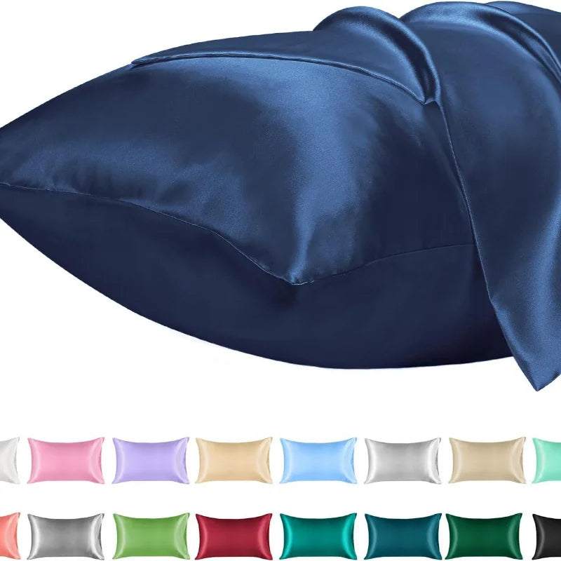 100% Satin Polyester Pillowcase