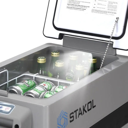 44 Quarts Camping Portable Electric Car Cooler Refrigerator - Coolers