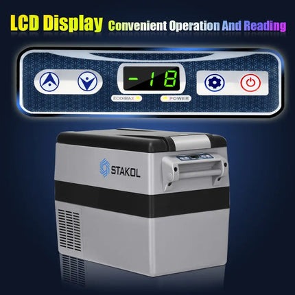 44 Quarts Camping Portable Electric Car Cooler Refrigerator - Coolers