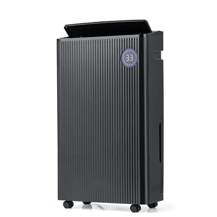 4500 Sq. Ft 57 Pint Quiet Dehumidifier for Basement with 4 Modes-Black Costway
