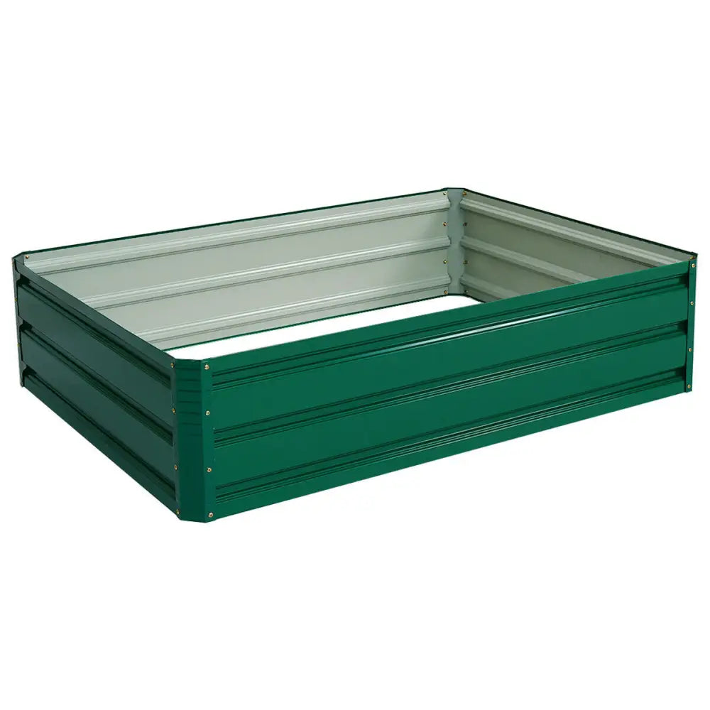 47.5 Inch Patio Raised Garden Bed Vegetable Flower Planter - Dark Green - Raised Garden Beds