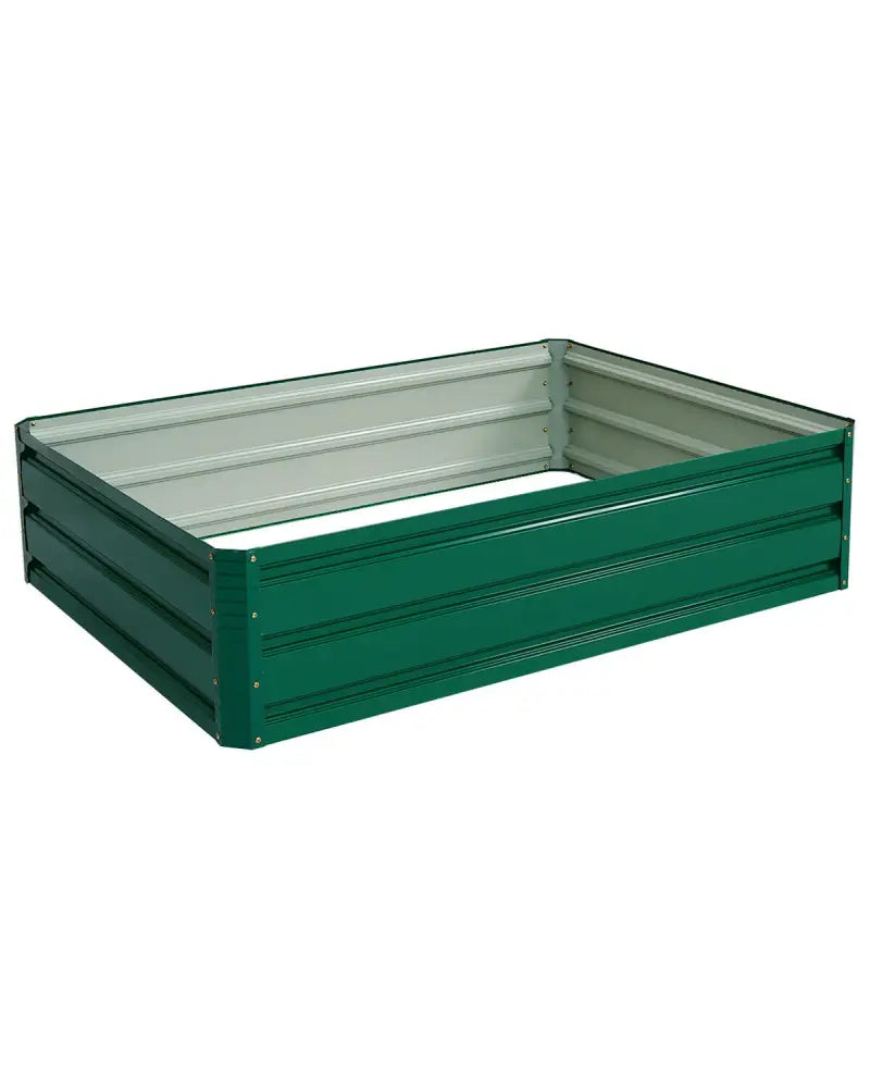 47.5 Inch Patio Raised Garden Bed Vegetable Flower Planter - Dark Green - Raised Garden Beds