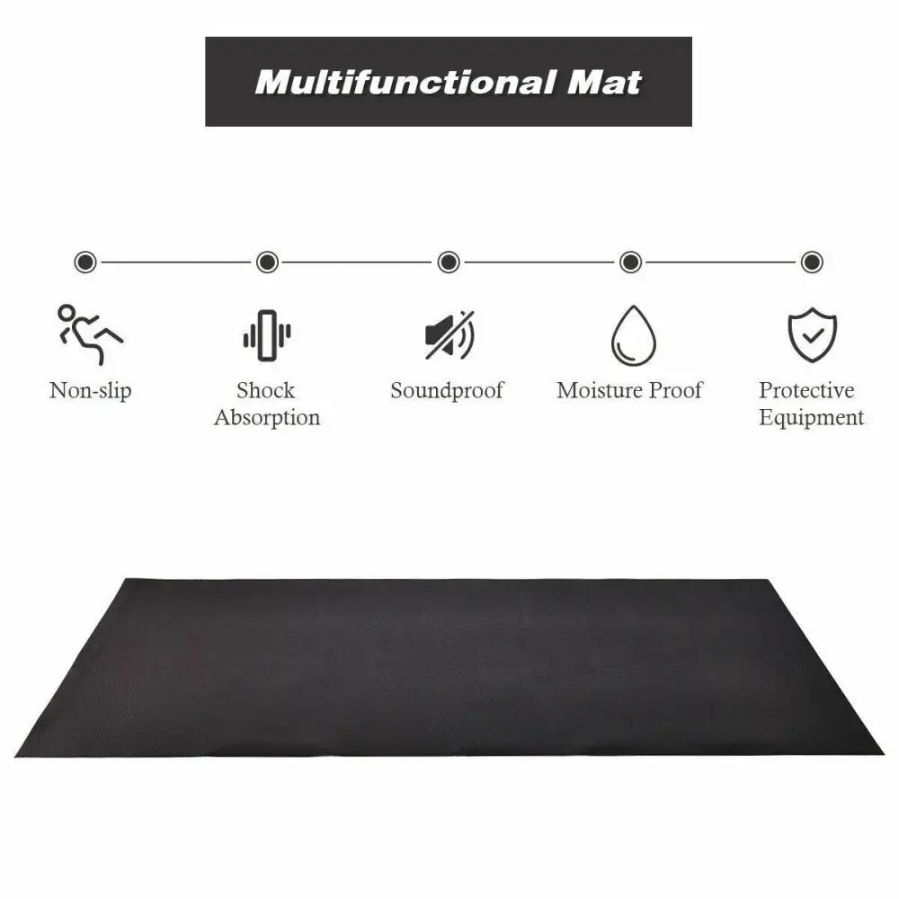 47/59/78 Inch Long Thicken Equipment Mat for Home and Gym Use-78 x 36 x 0.25 inches - Yoga & Gym Mats
