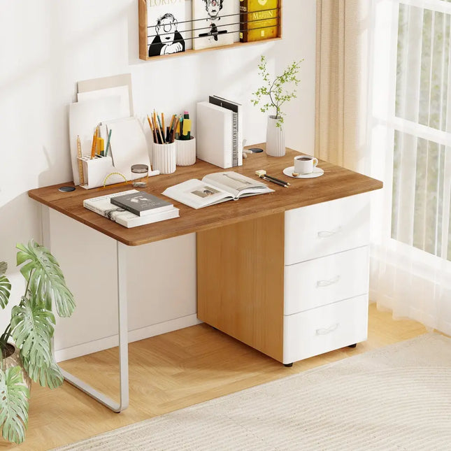 47 Inch x 30 Inch Universal Tabletop for Standard and Standing Desk Frame-M Costway