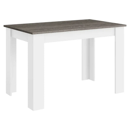 47 Inches Dining Table for Kitchen and Dining Room-Dark Gray Costway