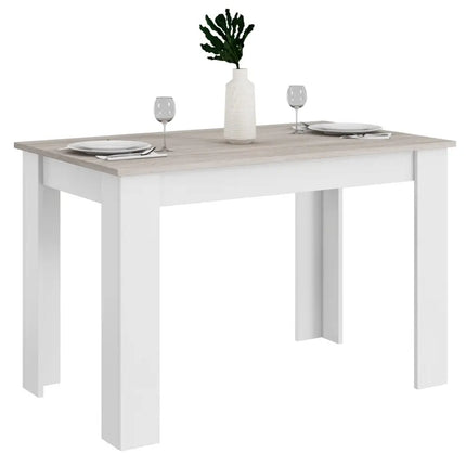 47 Inches Dining Table for Kitchen and Dining Room-Light Gray Costway