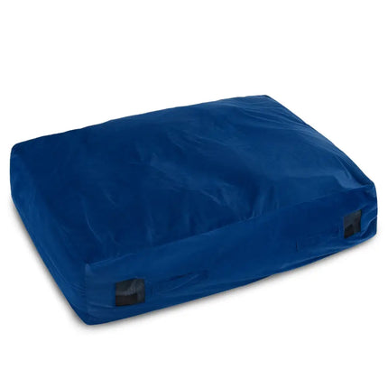 47 x 35.5 Inch Crash Pad Sensory Mat with Foam Blocks and Washable Cover - Blue - Oasis Home Essentials