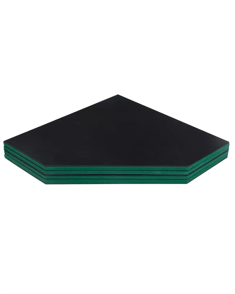 48 Inch 8 Players Octagon Fourfold Poker Table Top - Green - Game Room