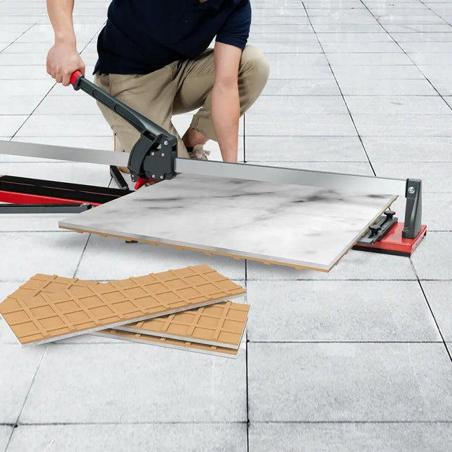 48 Inch Manual Tile Cutter Porcelain Cutter Machine - Black - Garages