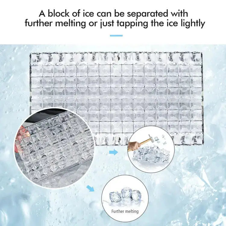 48 lbs Stainless Self-Clean Ice Maker with LCD Display Panel Costway
