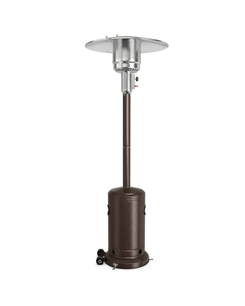 48000 BTU Stainless Steel Propane Patio Heater with Trip over Protection-Bronze - Bronze - Patio Heaters
