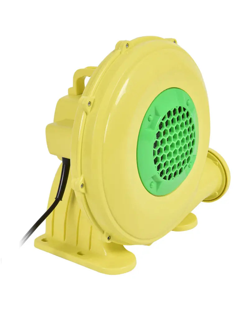 480W 0.6 HP Air Blower Pump Fan for Inflatable Bounce House - Yellow - Air Blowers