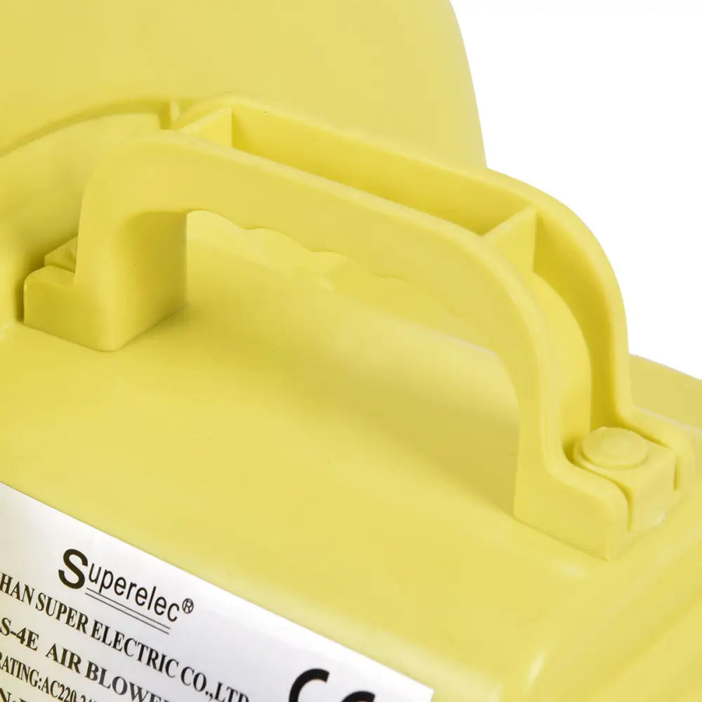 480W 0.6 HP Air Blower Pump Fan for Inflatable Bounce House - Yellow - Air Blowers
