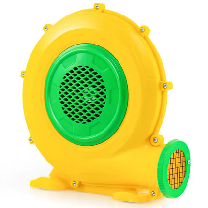 480W Air Blower Air Pump Fan with Convenient Handle and Ground Stakes-480W - Yellow - Air Blowers